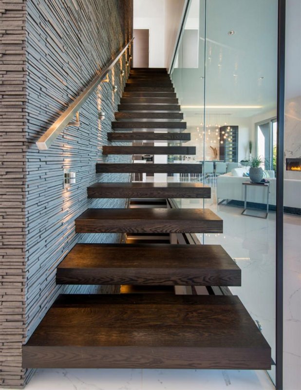 Corian Design White лестница