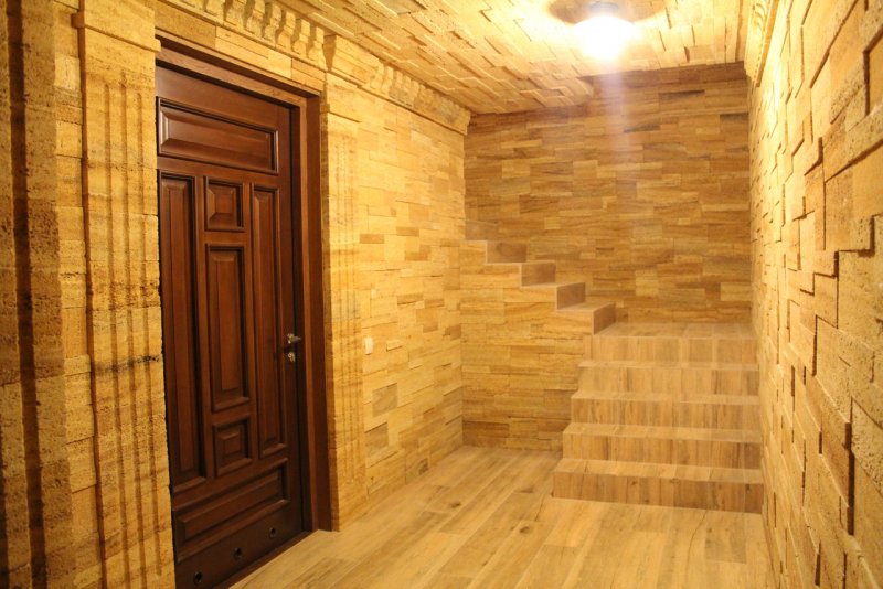 Внутренняя отделка ракушечником