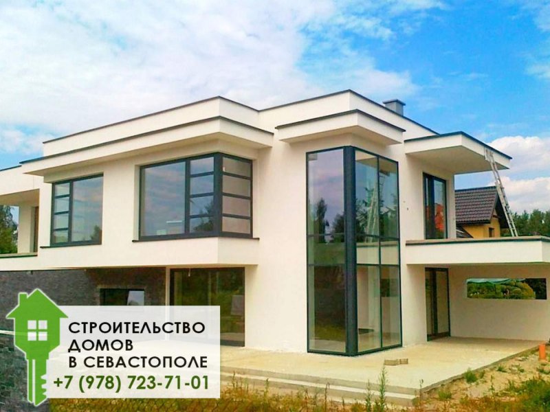 Монолитный каркас коттеджа