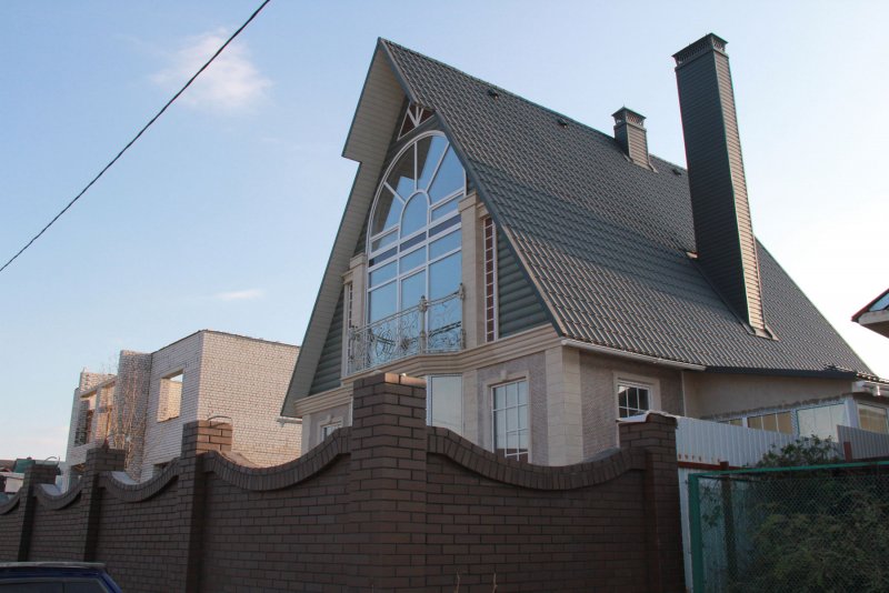 Металлочерепица графит 7024