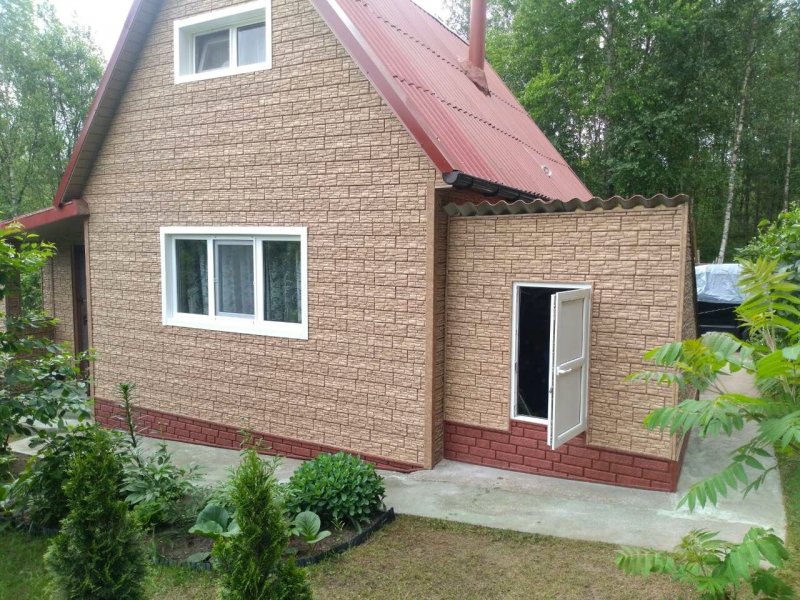 Фасадная панель ю-пласт Стоун-Хаус сланец