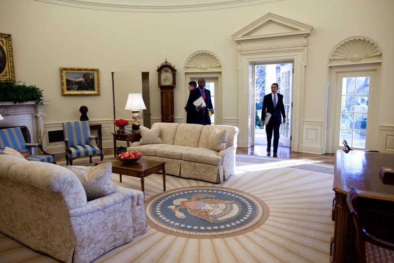 The White House овальный кабинет