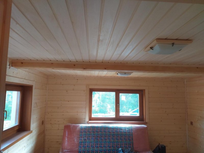 Эконом обшивка дачного домика