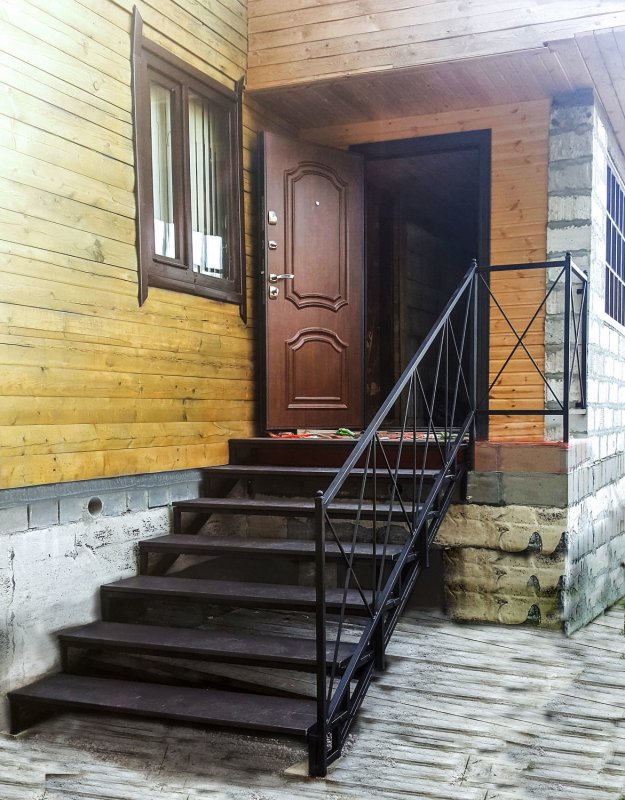 Ступени из клинкерной тротуарной плитки