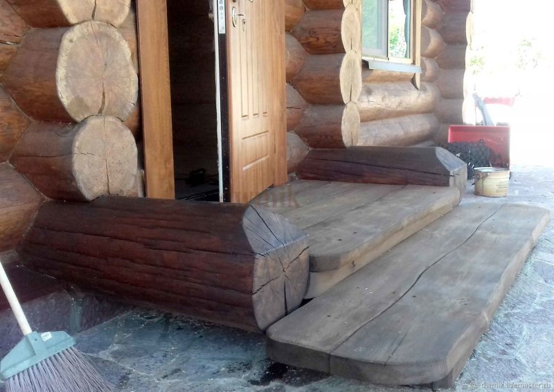 Ступеньки в баню