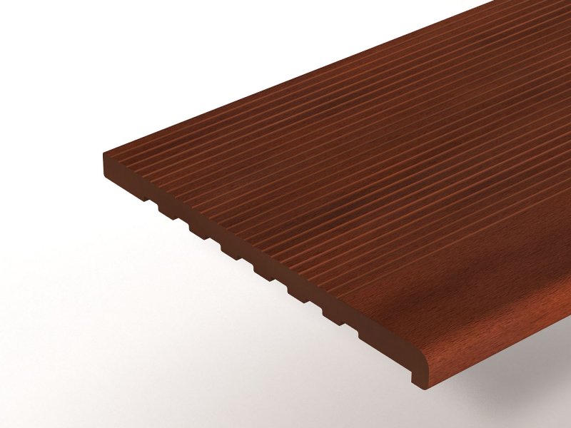 Террасная доска Woodvex select Colorite палисандр