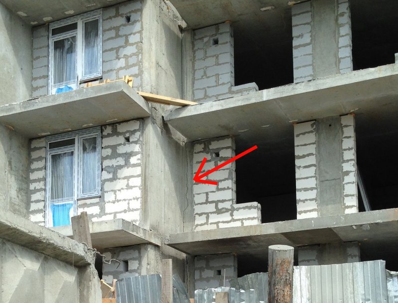Несущая стена на балконе