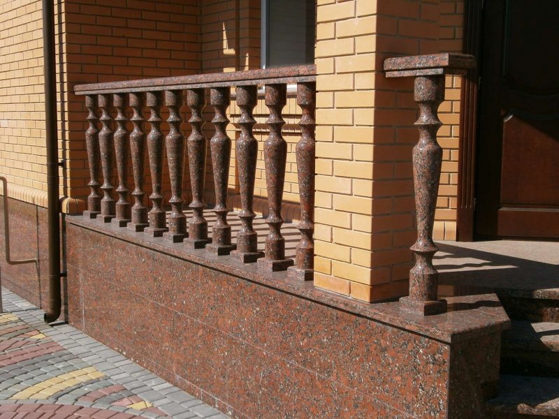 Гранитные перила