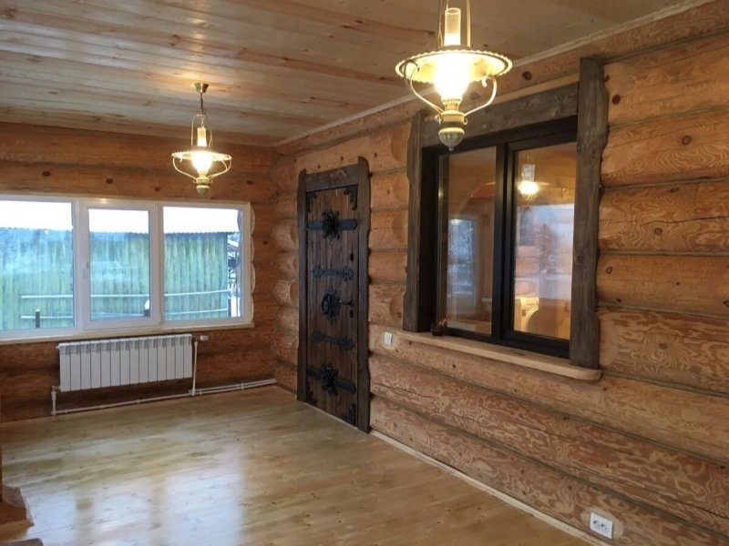 Реконструкция старого дома из бревна