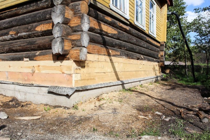 Реконструкция старого сруба