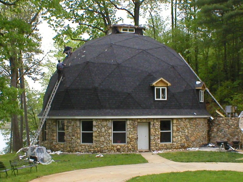 Круглая крыша