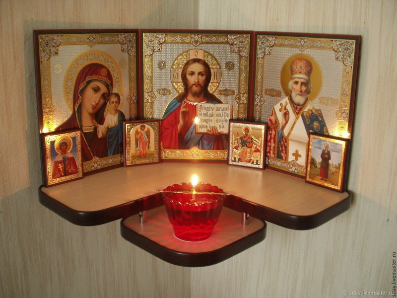 Лампада для домашнего иконостаса