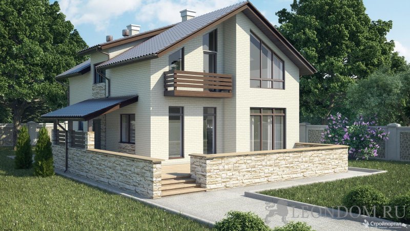 Дом из газобетона
