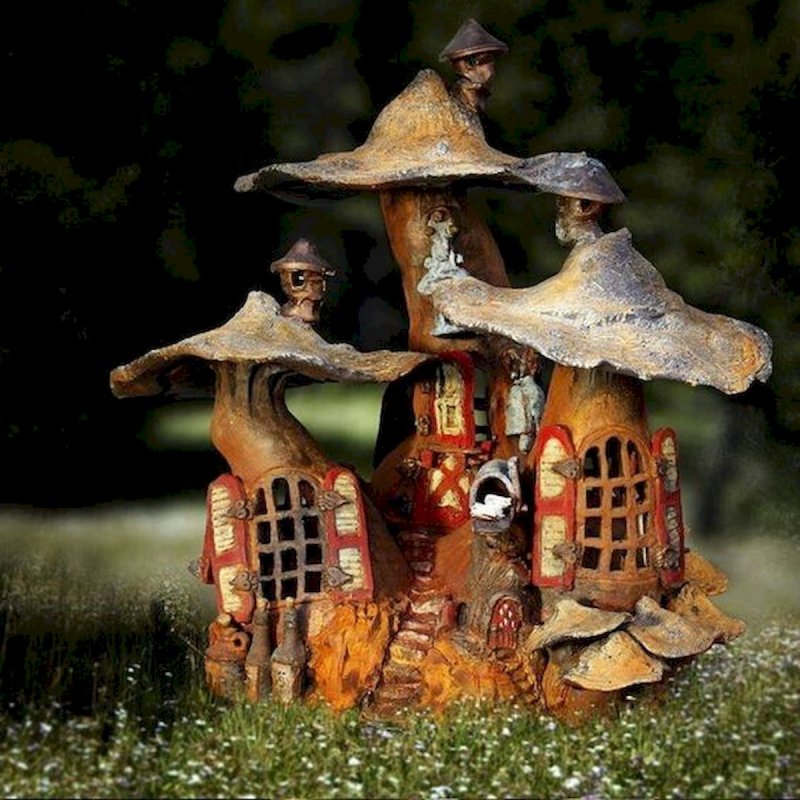 Домик феи керамика