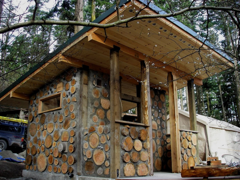 Cordwood технология