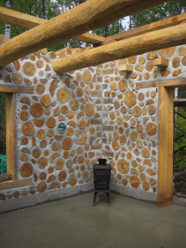 Баня Cordwood