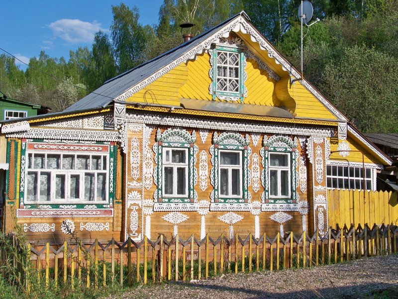 Резной дом Плес