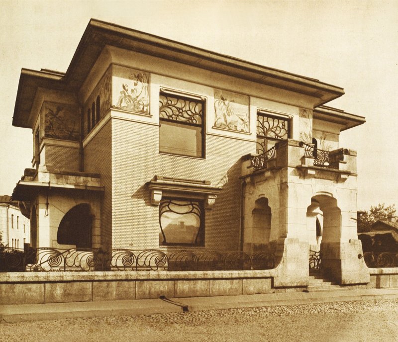 Особняк с. п. Рябушинского на малой Никитской (1900)