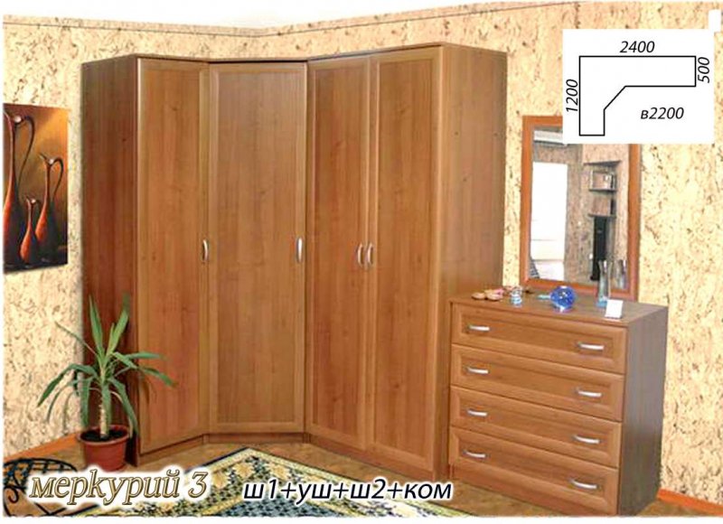 Меркурий 3 шкаф