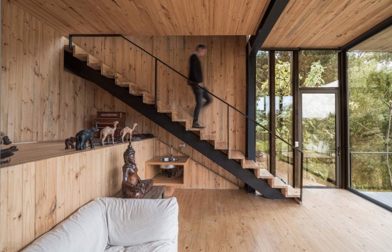 Wooden slope