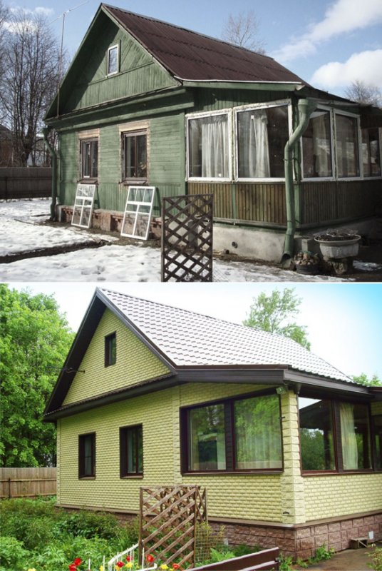 Отделка старых домов снаружи