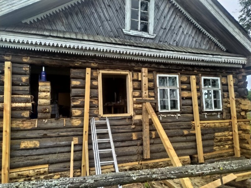 Восстановление деревенского дома
