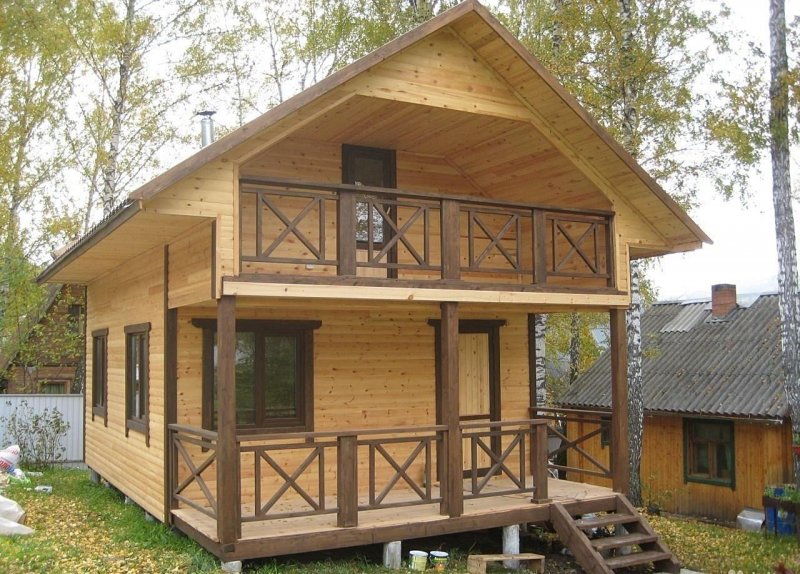 Каркасная дача