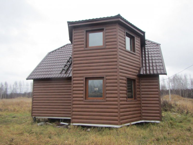 Сайдинг Вудсток мореный дуб