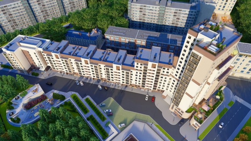 Ойкумена дом с террасами Нижний Новгород