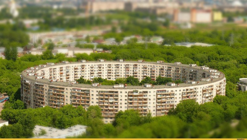 Улица Довженко Москва круглый дом