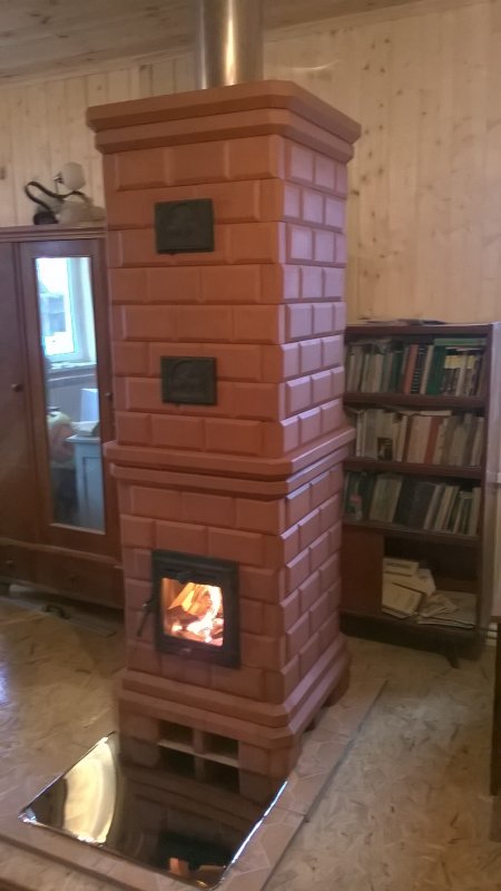 Отопительно варочная печь шведка Малютка