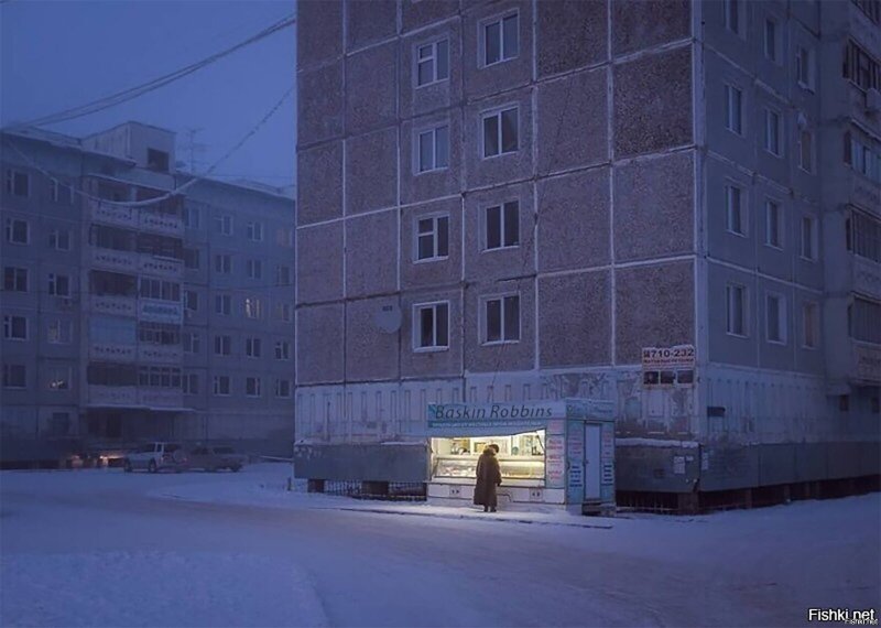 Дома на сваях на севере