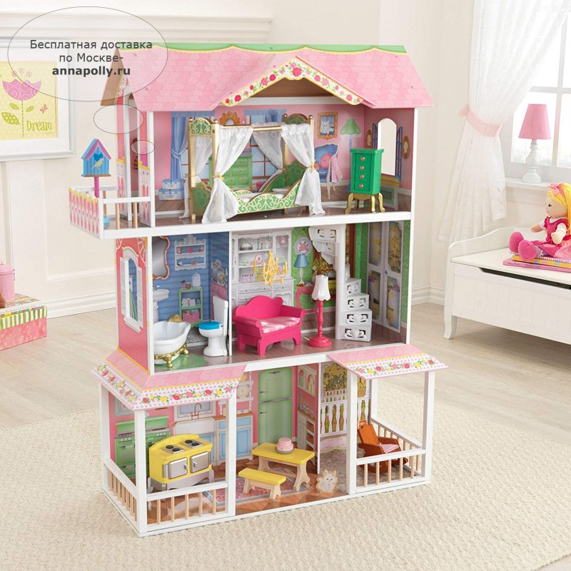 Kidkraft кукольный домик "карамельная Саванна" 65851