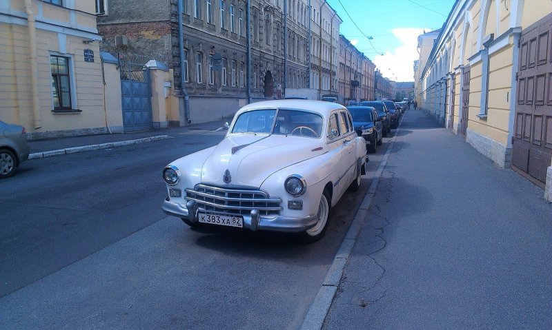 Автомобиль зим Питер