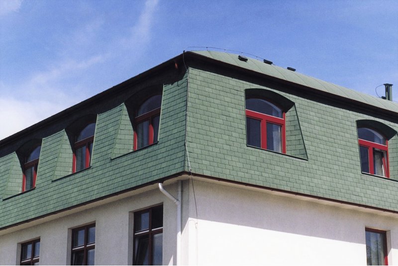 Черепица Тегола Top Shingle Винтаж зеленый