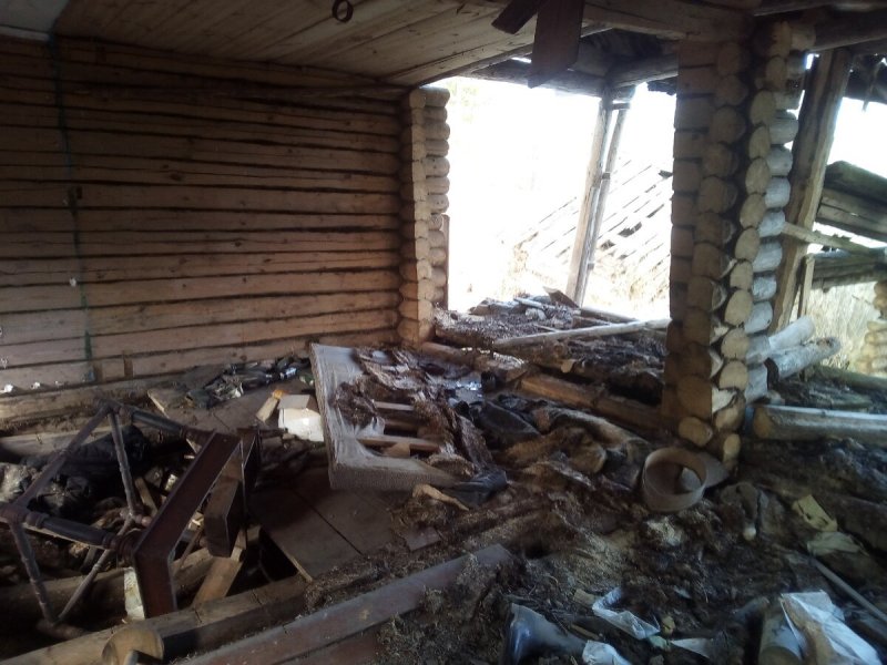 Распиленный дом