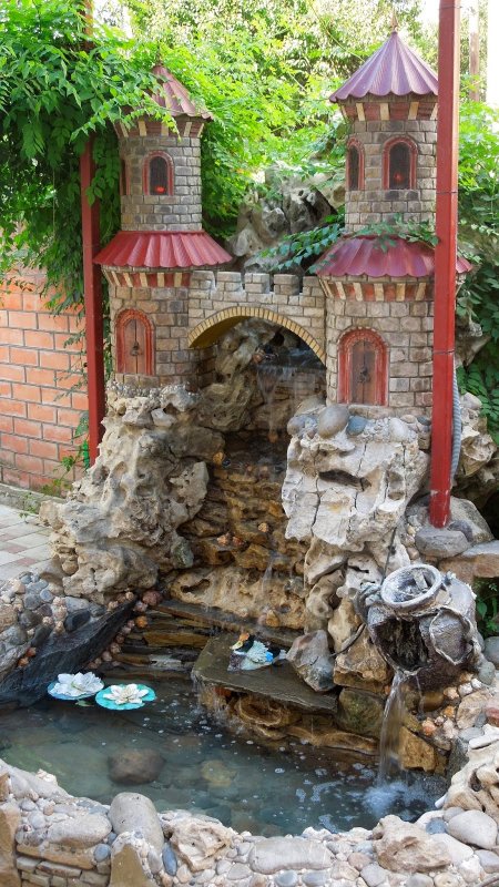 Декоративный Родник во дворе