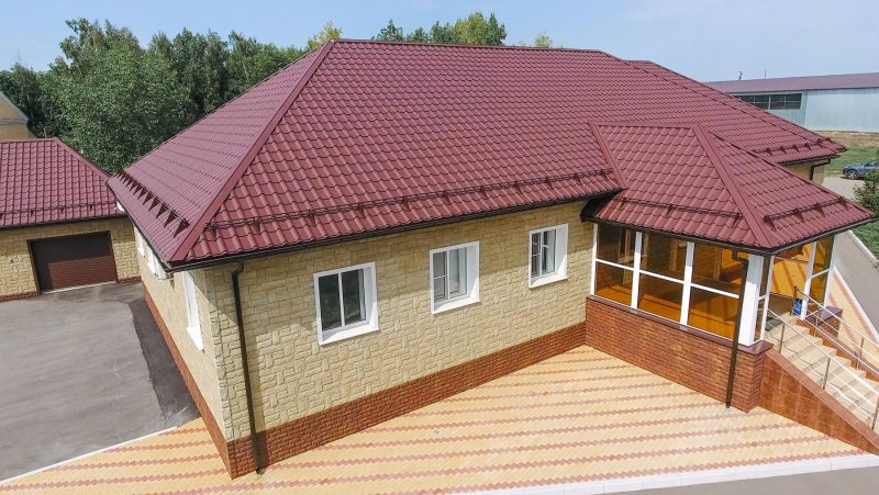 Металлочерепица Grand line Камея