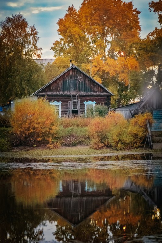 Осенний домик
