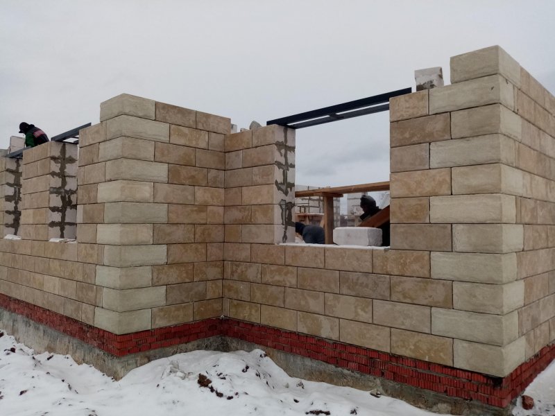Газосиликатный блок с облицовкой