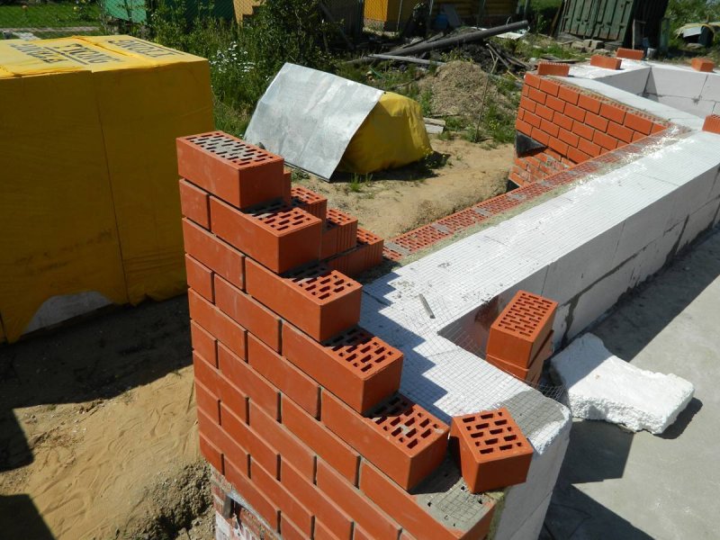 Газоблок и облицовочный кирпич