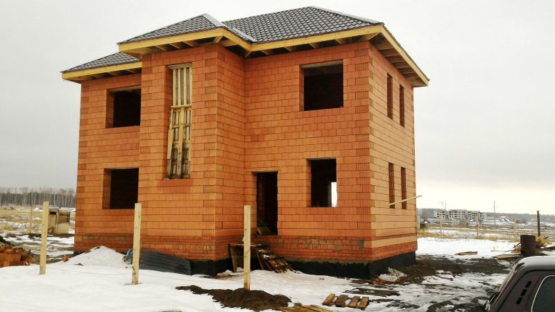 Керамический блок дом