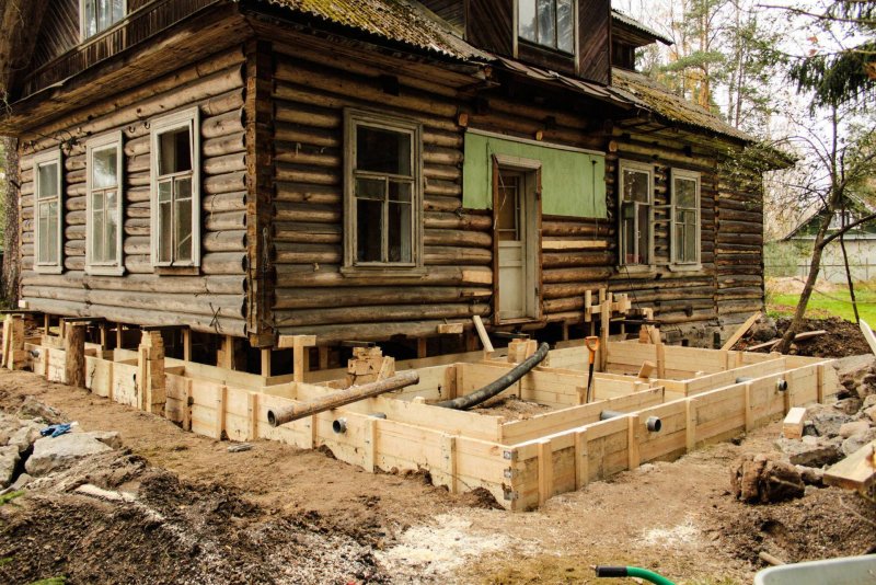 Реконструкция старых деревянных домов