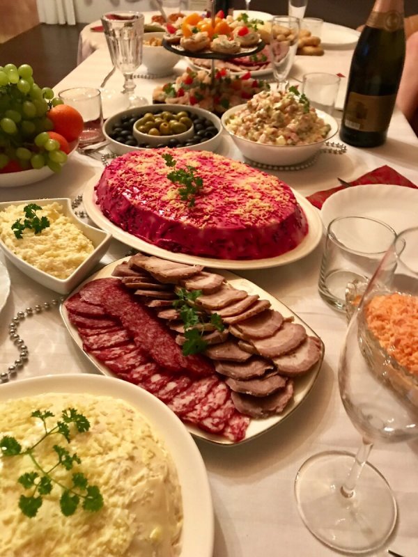 Накрытый стол