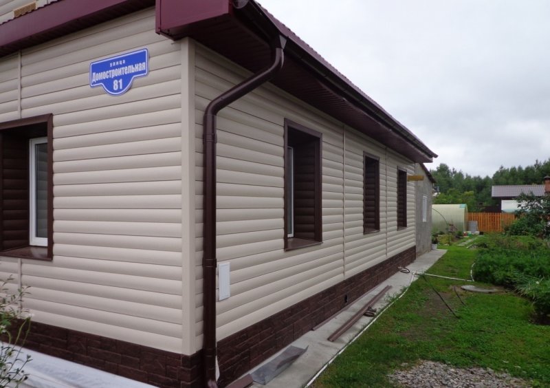 Сайдинг FINEBER Blockhouse Классик колор Сакура