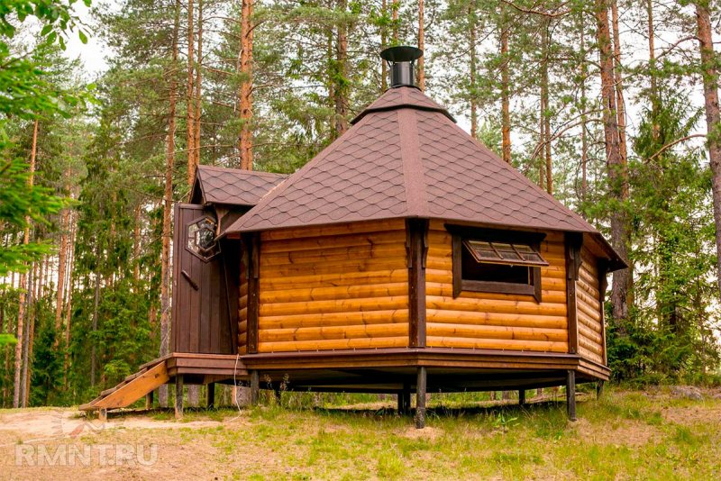 Финский гриль домик