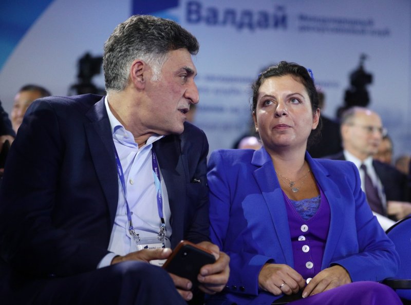 Маргарита Симоньян и Тигран Кеосаян