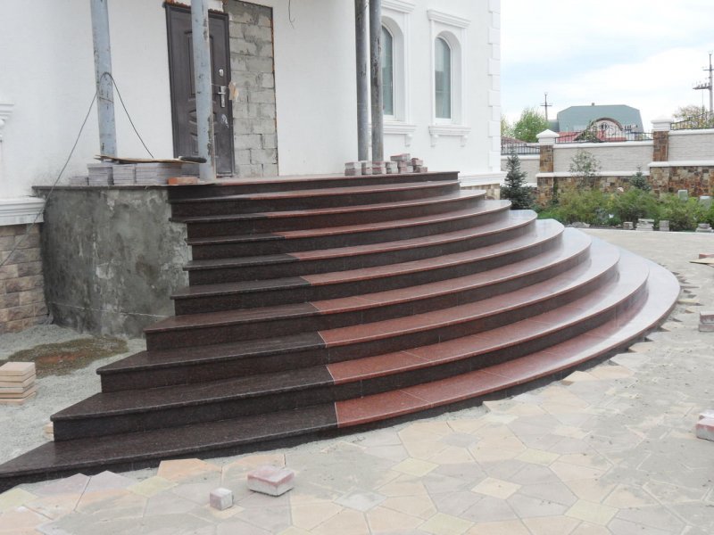 Круглые ступеньки