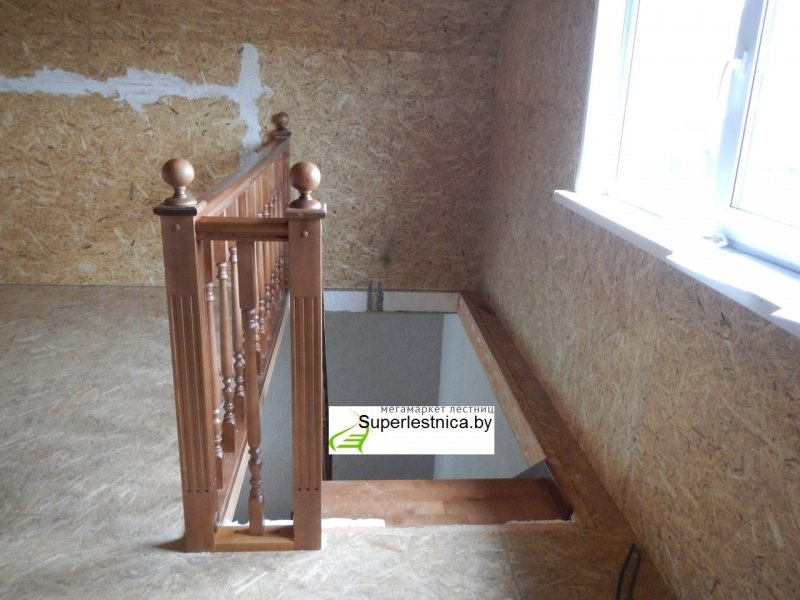 Перила из березы