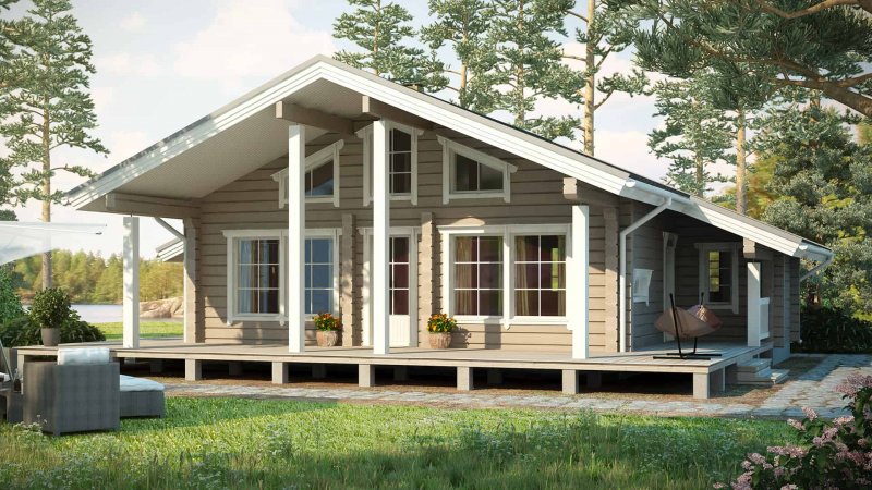 Дом из клееного бруса 100м2 проекты
